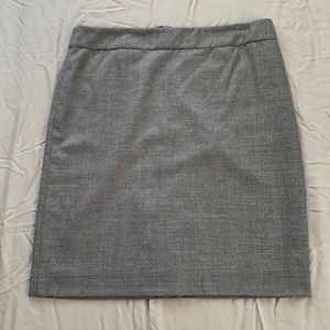 NWT J.Crew Factory Gray Pencil Skirt